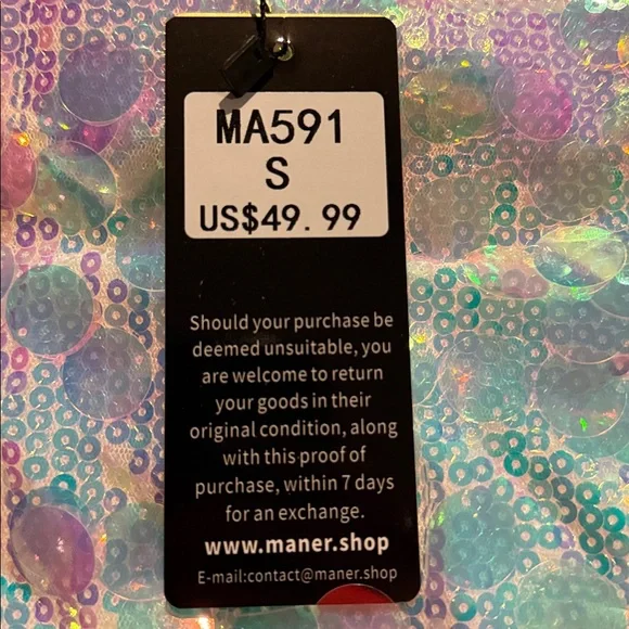 Glamorous Sequin Mini Skirt - Picture 3 of 3